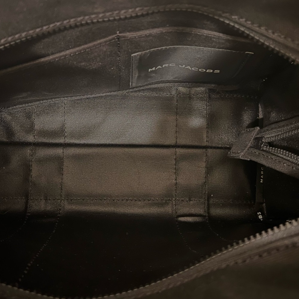 Marc Jacobs Black Tote with White Text - Picture 3 of 3